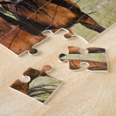 Four Beautiful Horses - Pic Jigsaw Puzzle (Côté)