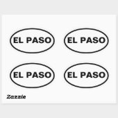 FOUR El Paso Ovale Sticker (Vel)