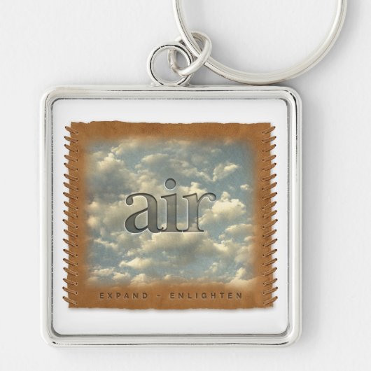 FOUR ELEMENTS - Air - Keychain (Voorkant)