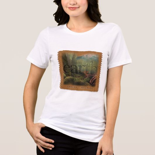 Four Elements - Earth - T Shirt (Voorkant)