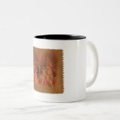 Four Elements - Fire - Coffee Mug Tweekleurige Koffiemok (Voorkant rechts)