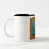 Four Elements - Water - Coffee Mug Tweekleurige Koffiemok (Links)
