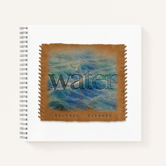 Four Elements - Water - Journal Notitieboek (Voorkant)