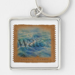 FOUR ELEMENTS - Water - Keychain