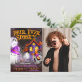 Four Ever Éffrayant - 4e Invitation anniversaire (Debout devant)