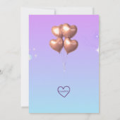 Four-Ever Golden KPOP Birthday  Kaart (Achterkant)