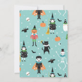 Four Ever Spooky Halloween Uitnodiging (Achterkant)