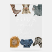 Four Ever Wild Safari Anniversaire Bienvenue (Recto)