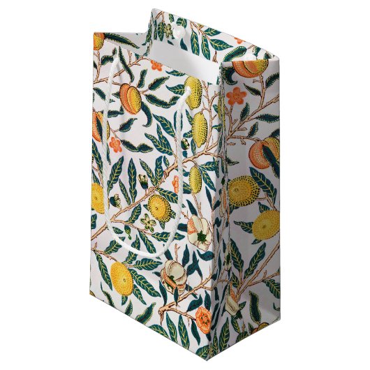 Four Fruit, William Morris Petit Sac Cadeau (Devant Angle)