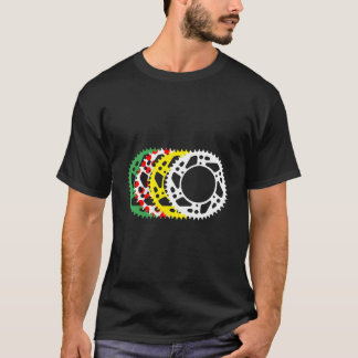 Four Gears Tour The France Cycling T-shirt