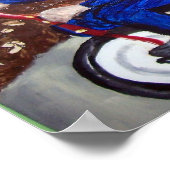 "Four Headed Bike" Poster (Hoek)