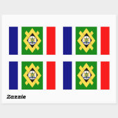 FOUR Johannesburg Flag Rechthoekige Sticker (Vel)