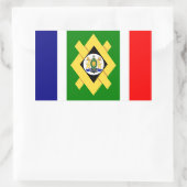 FOUR Johannesburg Flag Rechthoekige Sticker (Tas)