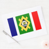 FOUR Johannesburg Flag Rechthoekige Sticker (Envelop)