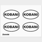 FOUR Kobani Ovale Sticker (Vel)