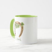Four Leaf Clover Irish Coffee St Patrick's Day Mok (Voorkant links)