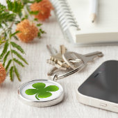 Four-Leaf Clover - Sleutelhanger (Zijkant)