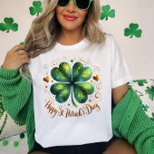 Four Leaf Clover St Patrick's Day T-shirt
