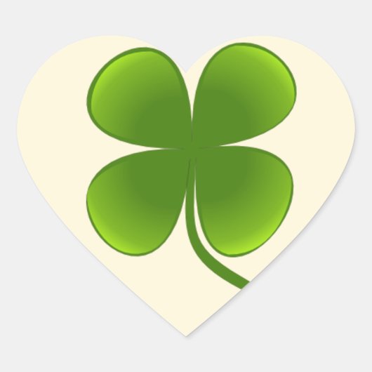 Four-Leaf Clover - Sticker (Voorkant)