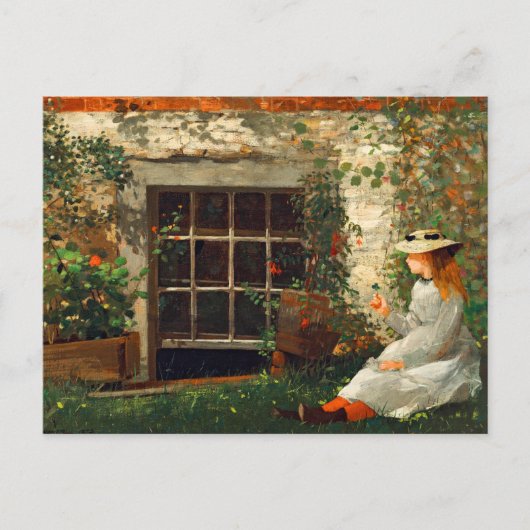 Four Leaf Clover Winslow Homer Briefkaart (Voorkant)