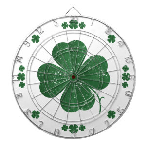 Four Leaf Clovers - stijl Dartbord