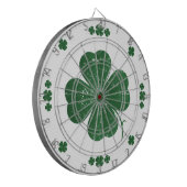 Four Leaf Clovers - stijl Dartbord (Voorkant Links)