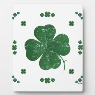 Four Leaf Clovers - stijl Fotoplaat
