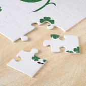 Four Leaf Clovers -  stijl Legpuzzel (Zijkant)