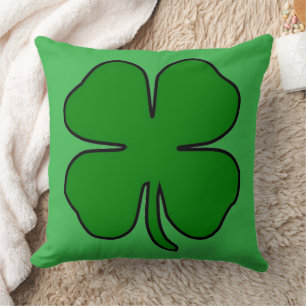 Four Leaf Love 20x20 Sierkussen