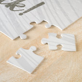 Four Leaf Lucky Clover St Patricks Day Succes Legpuzzel (Zijkant)