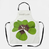 Four Leaf Lucky Clover St Patricks Day Succes Schort (Voorkant)