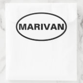 FOUR Marivan Ovale Sticker (Tas)