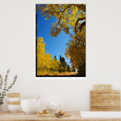 Four Mile Road, Cripple Creek, Colorado Poster (Cuisine)