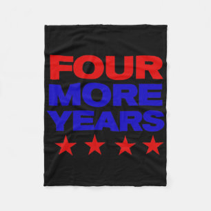 Four More Years Trump T-shirt Fleece Deken