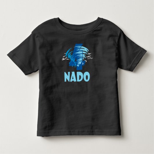 Four Nado Tornado 4 T-shirt garçon d'anniversaire (Devant)