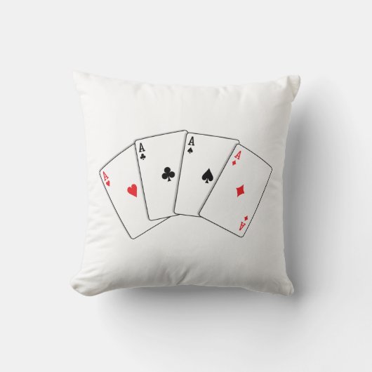 Four of a Kind Kussen (Voorkant)