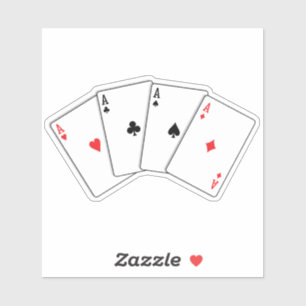 Four of a Kind Sticker