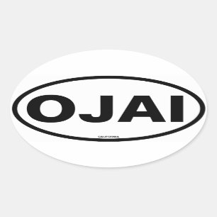 FOUR Ojai Ovale Sticker