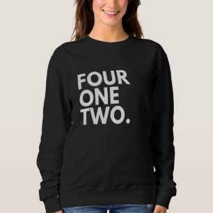 FOUR ONE TWO Netnummer 412 Pittsburgh PA Pennsylva Trui