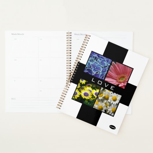 Four Photo Love Daily Planner HAMbyWG (Devant avec enveloppe)
