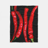 Four Red Chilies fba Fleece Deken (Voorkant)