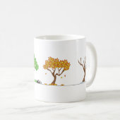 Four Seasons Tree Mok (Voorkant rechts)