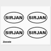 FOUR Sirjan Ovale Sticker (Vel)