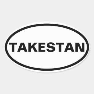 FOUR Takestan Ovale Sticker