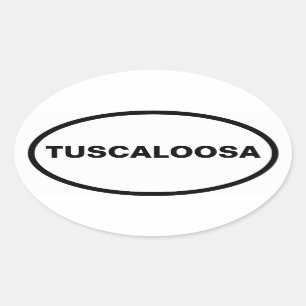 FOUR Tuscaloosa, Alabama Ovale Sticker