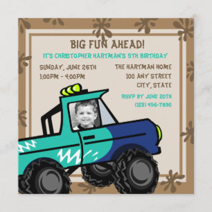 Four Wheel Fun / Verjaardag Kaart
