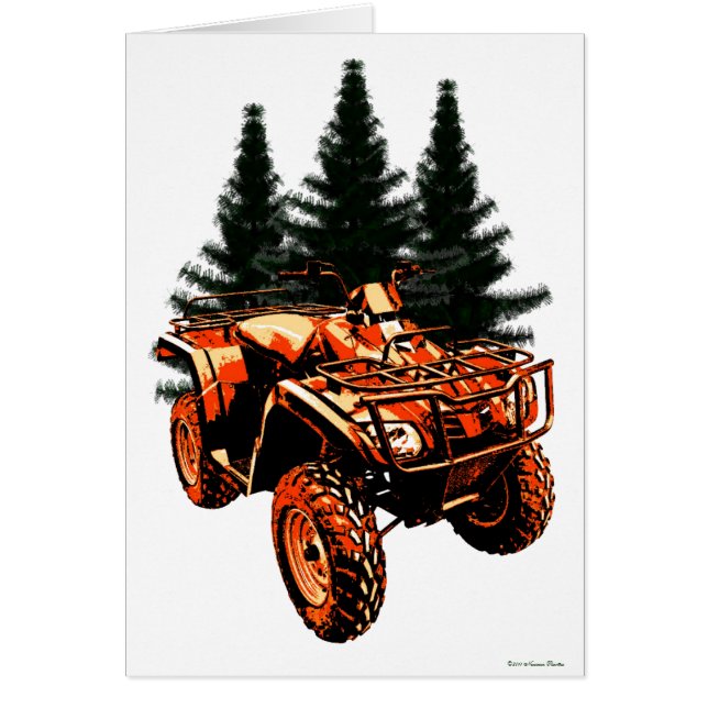 Four Wheeler Card (Devant)
