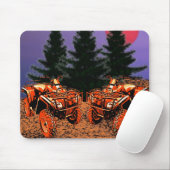 Four Wheele's Mousepad Muismat (Met muis)