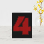 #four - You Got The Shirt Kaart (Gele Bloem)