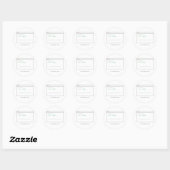 Fourchette Bombe - Cadeau Autocollant Dev (Feuille)